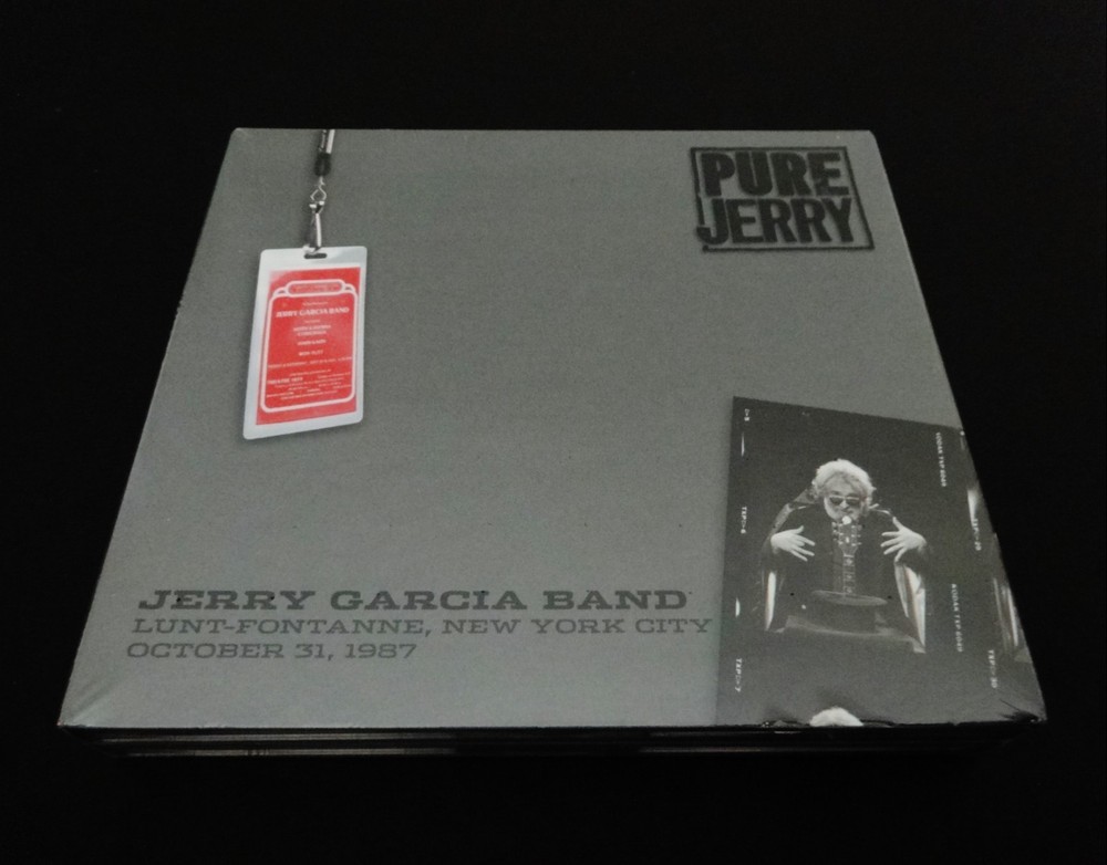 Jerry Garcia Lunt Fontanne 10/31/1987 Halloween Pure Jerry 2 4 CD Grateful Dead