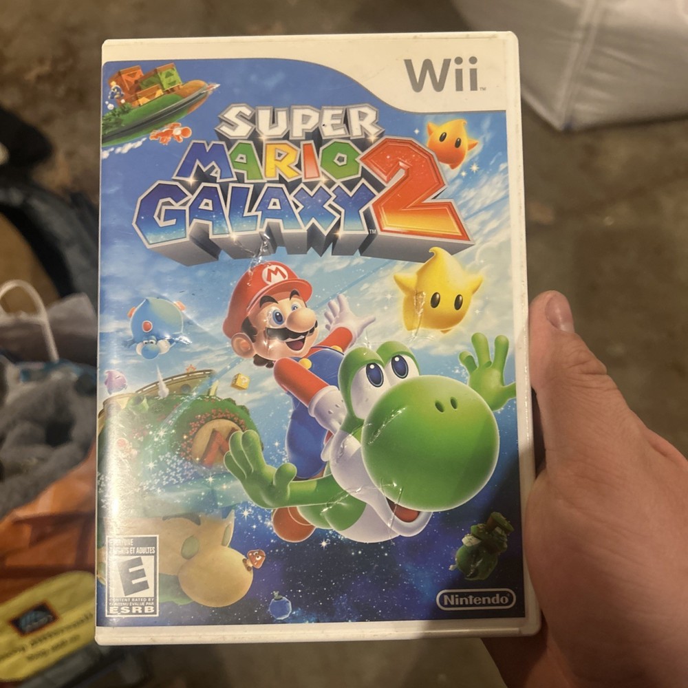 Super Mario Galaxy 2 Nintendo Wii Complete w Manual