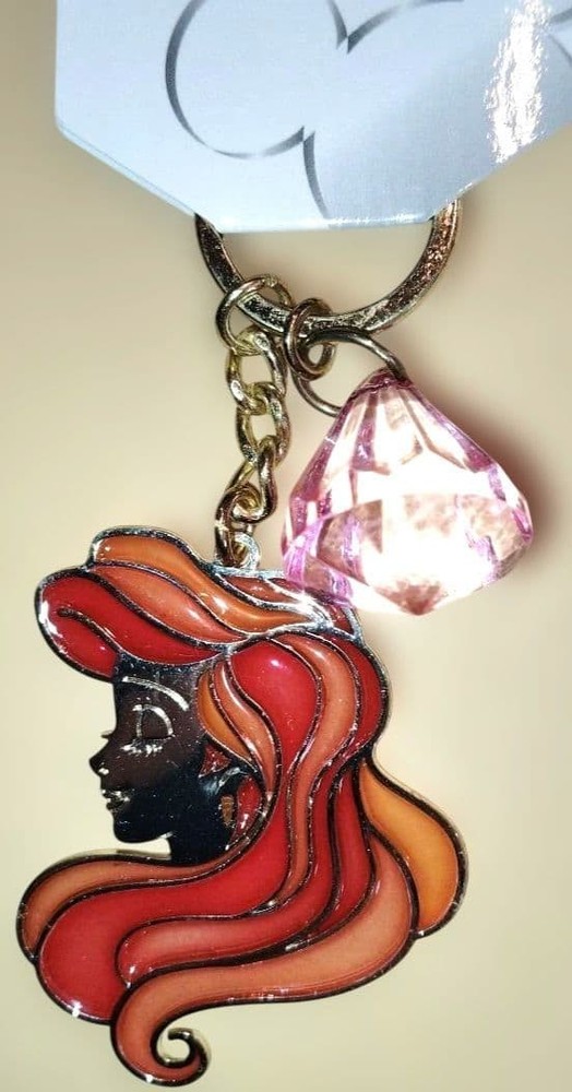 Ariel Keychain Pink Charm Metal Limited Rare Immediate Delivery