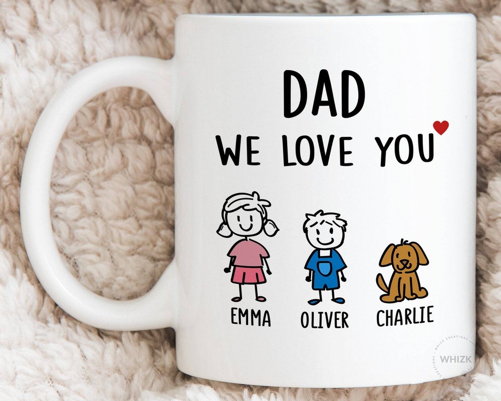 Au Dad Gift For Dad Birthday Gift For Dad Mug Fathers Day Gift From Daughter Son