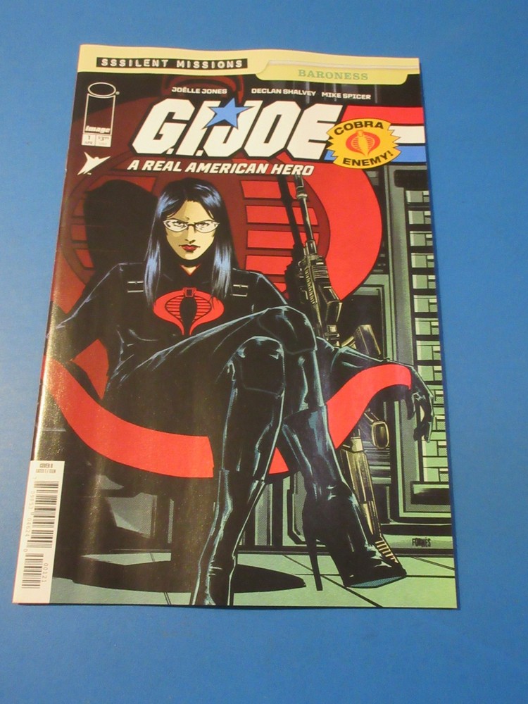 GI Joe Baroness #1 Fornes Variant NM Gem Wow