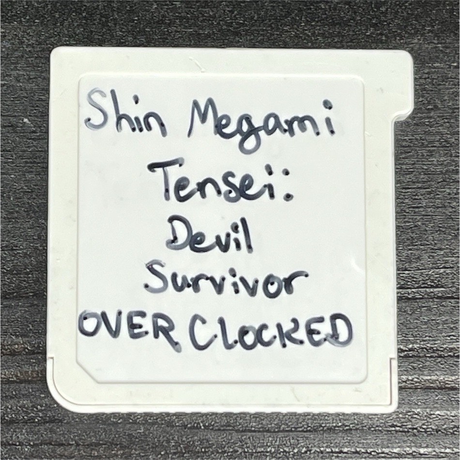 SMT: Devil Survivor Overclocked - Nintendo 3DS - Tested - Game Only - Read Desc