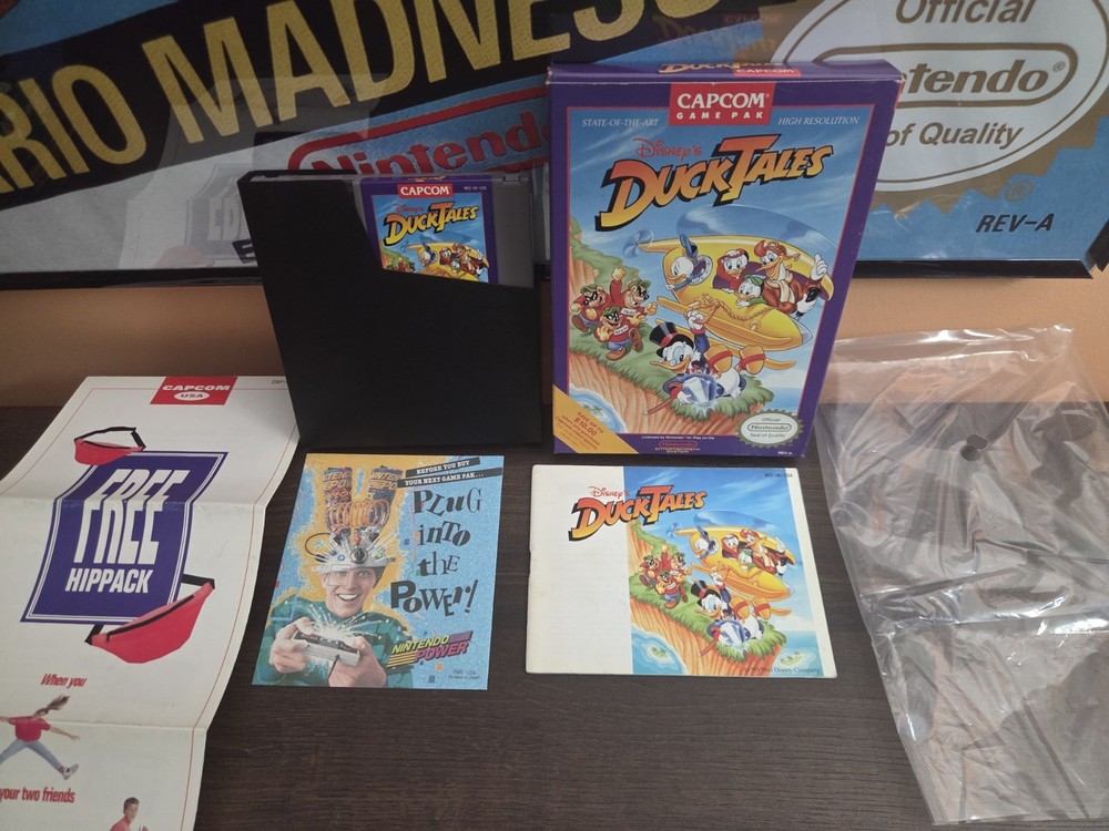 Nes Ducktales Complete In Box, Nice