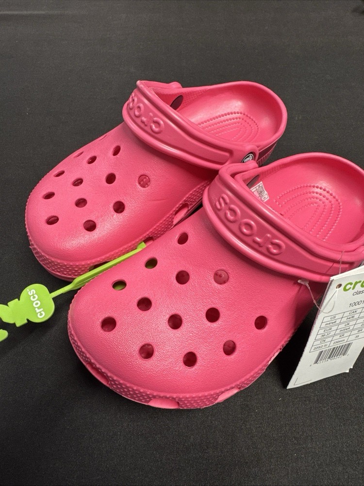 Crocs Hot Pink 4 Men’s 6 Women’s Fast Shipping