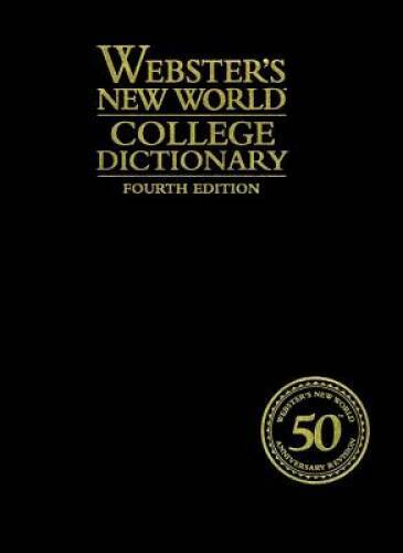 Websters New World College Dictionary Leather, Thumb Indexed - VERY GOOD