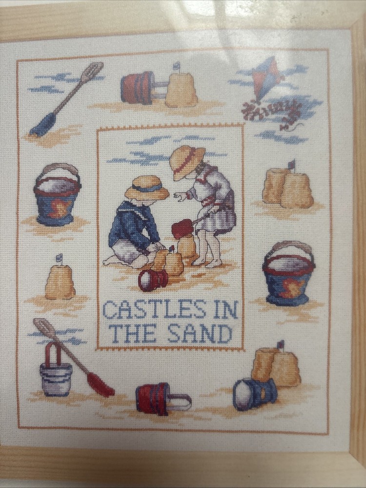 DMC. All Our Yesterdays. Castles in the Sand. Cross Stitch Kit