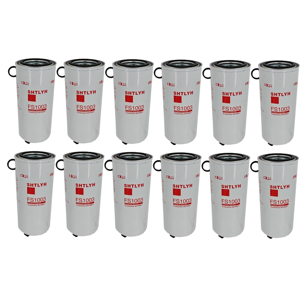 12X For Freightliner Peterbilt Volvo FS1003 Fuel Filter 340688900 1814637 465549