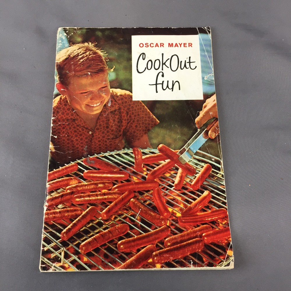 Vintage (1959) Oscar Mayer Cookout Fun Grilling Meat Cookbook Recipe Booklet
