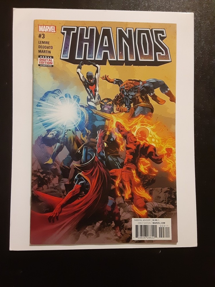 THANOS #3 (2017) Written by Jeff Lemire Art and Cover by Mike Deodato MARVEL