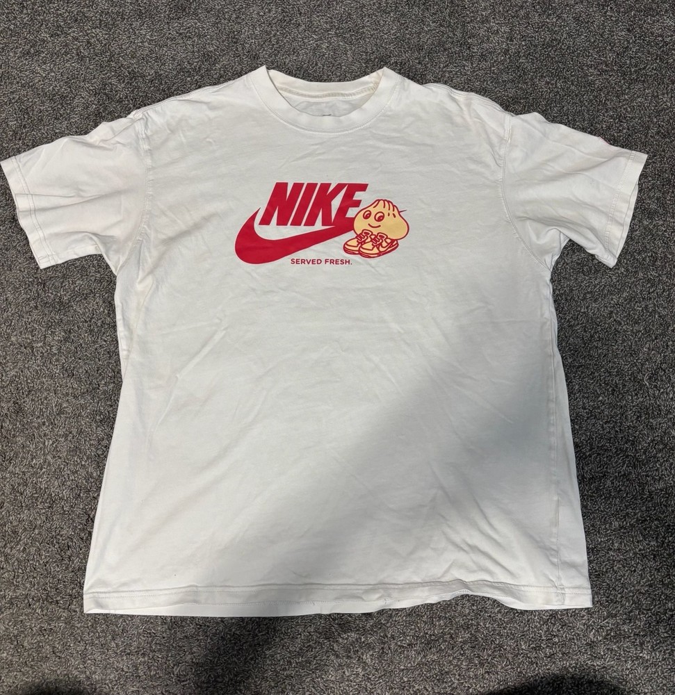 Nike NSW Sportswear Max90 Sole Food Dumpling Graphic T-Shirt White