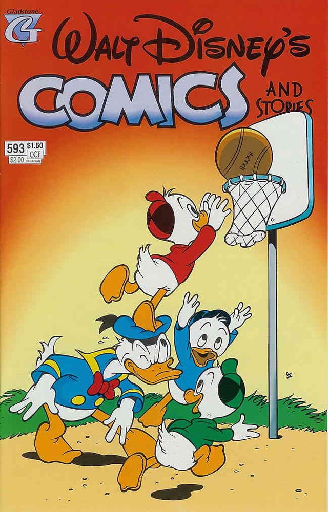 Walt Disney Comics and Stories 593 VF Gladstone Donald Duck - combined shipping available