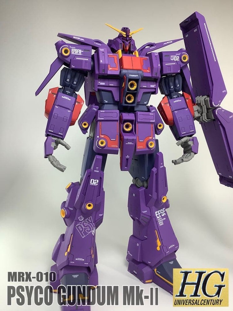 HGUC MRX-010 Psycho Gundam Mk-II Painted Finished Product #9f21bb