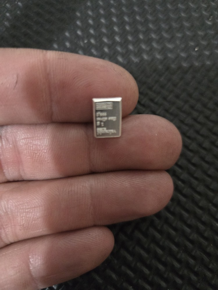 1 Gram .999 Fine Silver Bar – Valcambi Suisse CombiBar Fractional