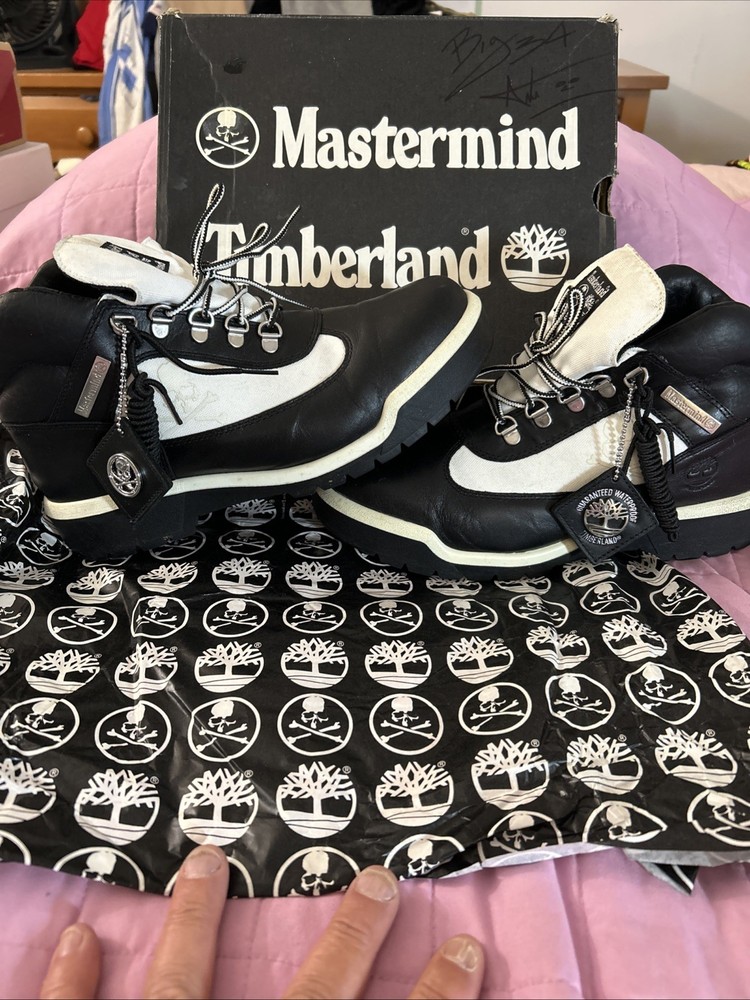 Timberland x Mastermind Black White Sneakers Men’s Size 9