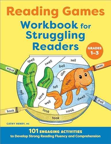 Reading Games Workbook for Struggling - Paperback, by Henry MS Cathy - Very Good