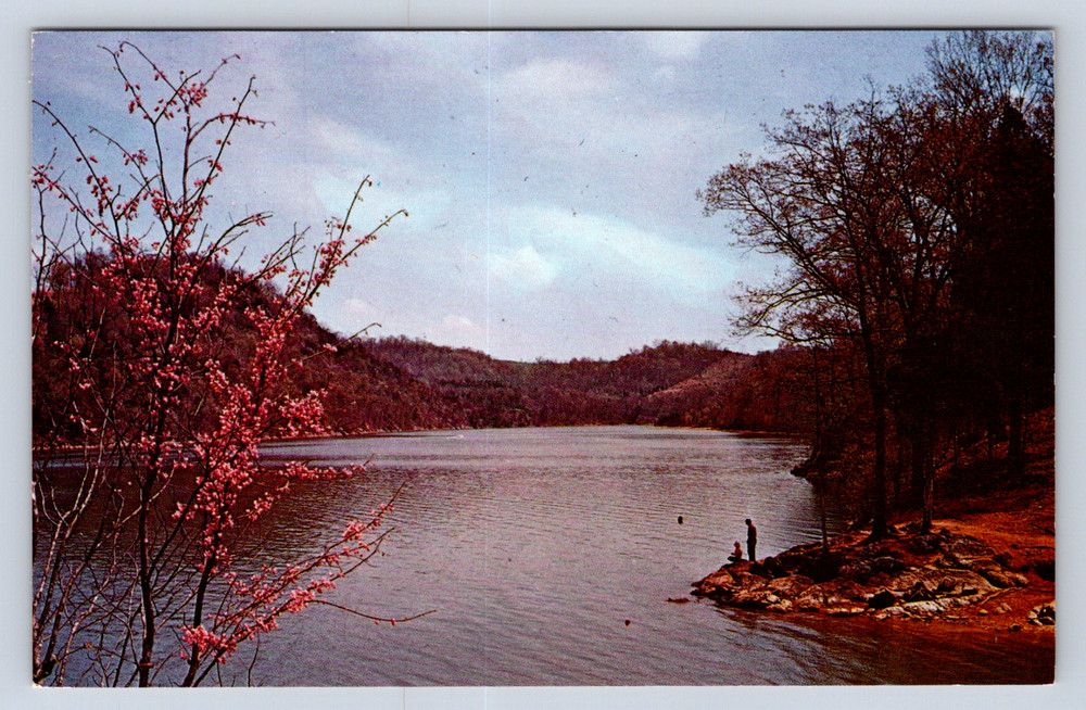 Vintage Postcard Cherokee Lake Eastern Tennessee Holston River