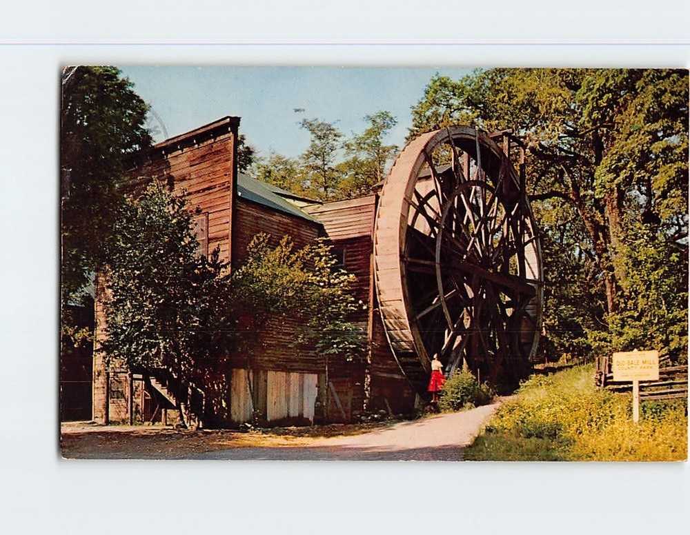 Postcard The Old Bale Mill Napa Valley California USA