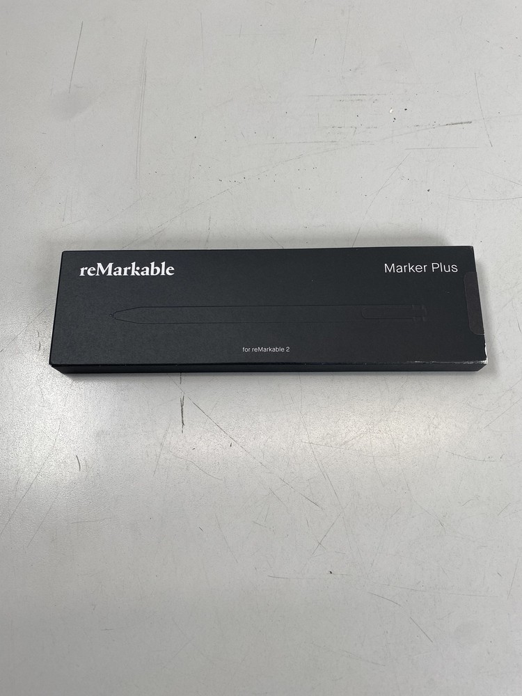 reMarkable 2 Marker Plus Black w/ Built-in Eraser for Paper Tablet - New