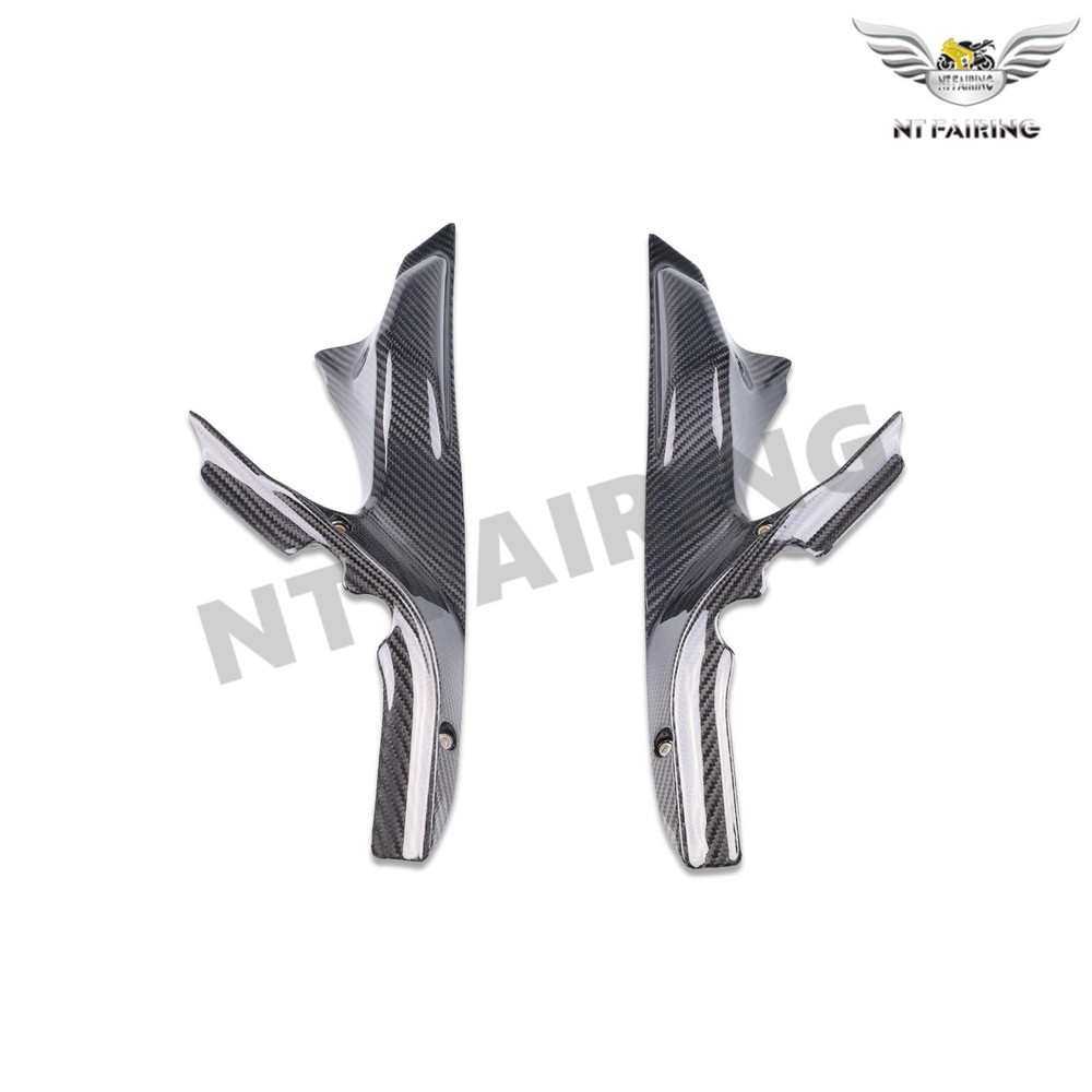 FTF 2007-2013 Ducati 848, 1098, 1198 Side Air Duct Covers - 100% Carbon Fiber