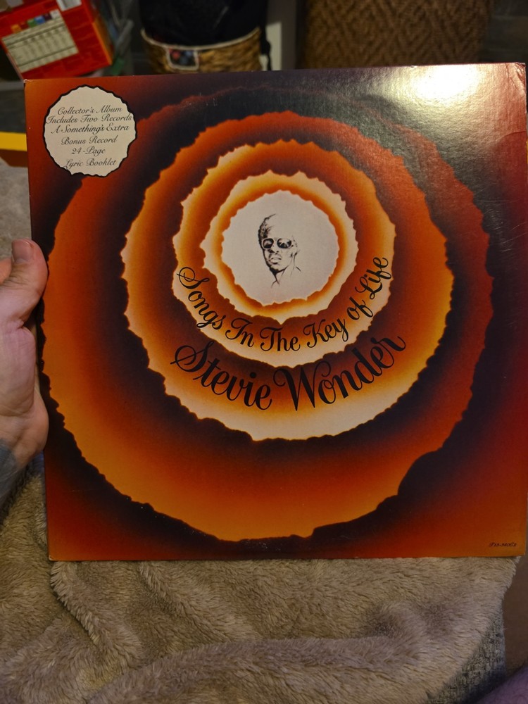 Stevie Wonder Songs in the Key of Life 1976 2xLP Vinyl w/ Booklet...
