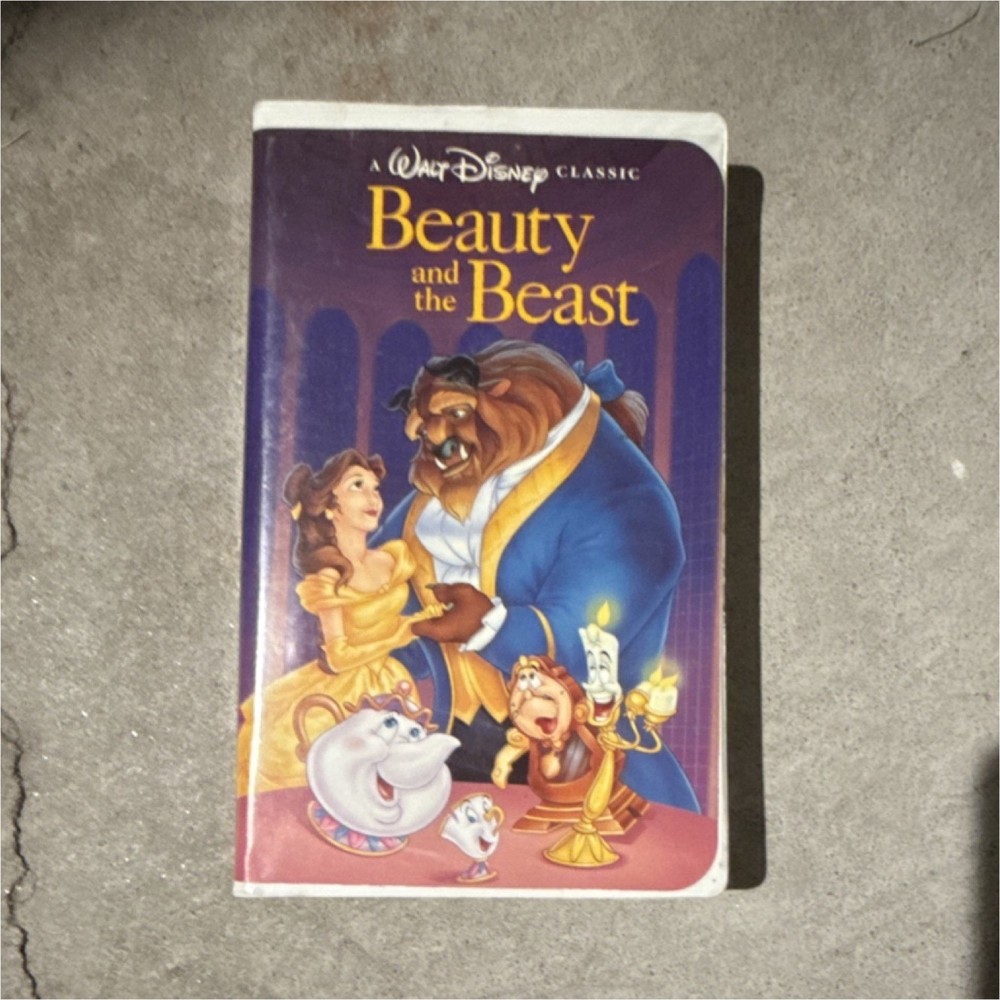 Walt Disney Home Video Beauty and the Beast VHS Animation Walt Disney Classic