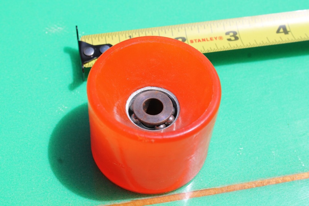 Orange OJ 70's Soft Vintage Skateboarding 50mm WHEEL + 70's Bearings - One Wheel