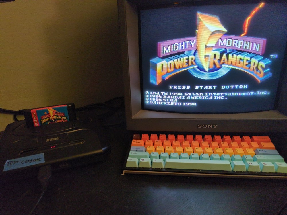 Mighty Morphin Power Rangers - Genesis - Cartridge Only - Tested Works!