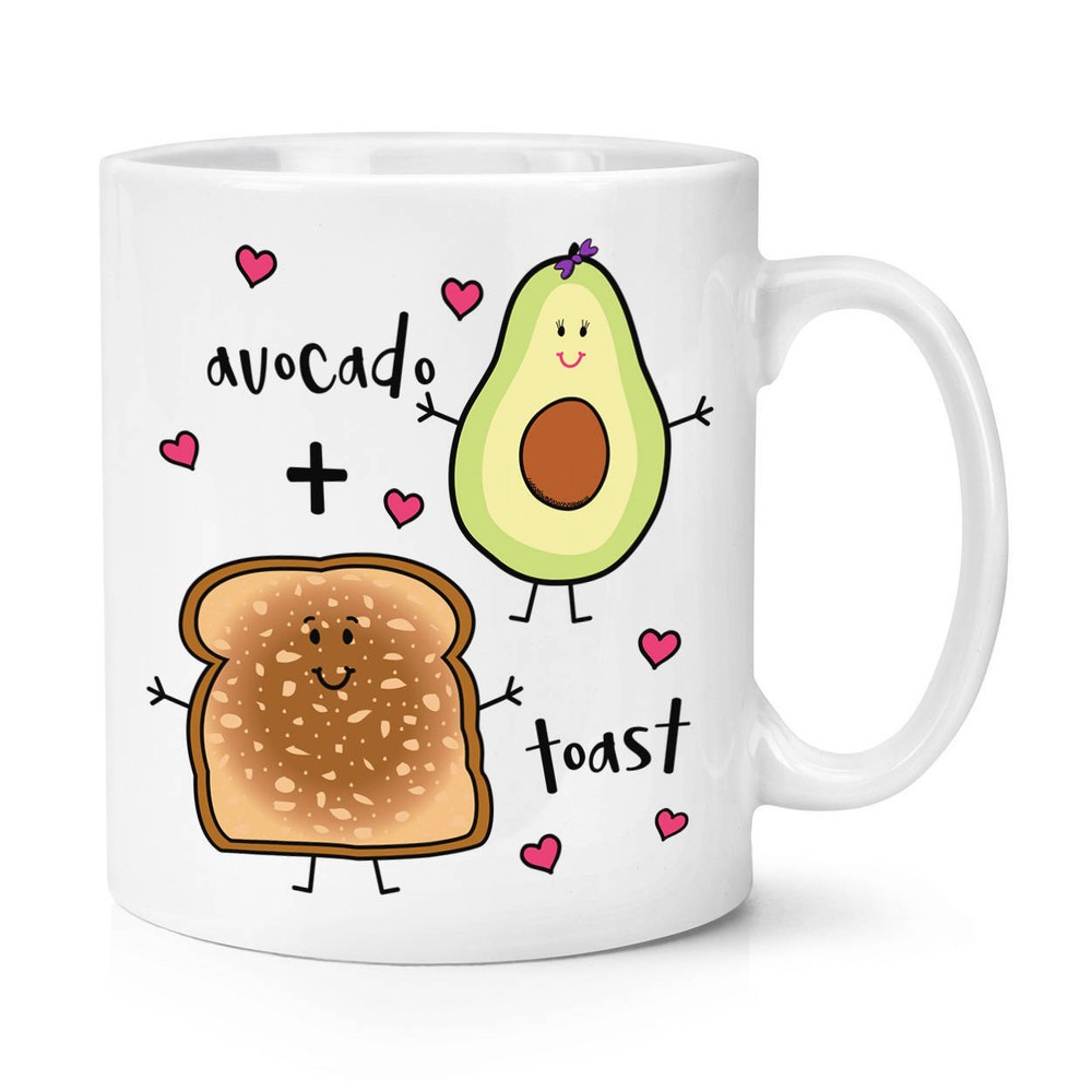 Avocado Plus Toast Funny Coffee Mug for Everyday Humor and Joy