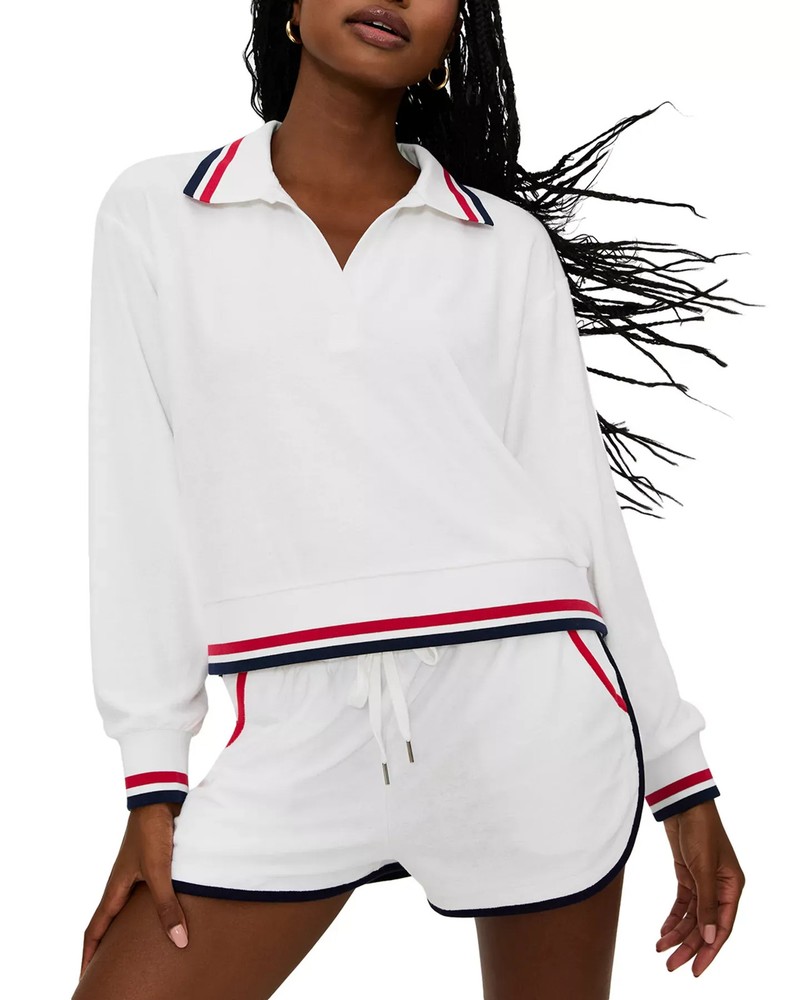 Beach Riot Womens XL Martina Polo Shirt for Summer Style