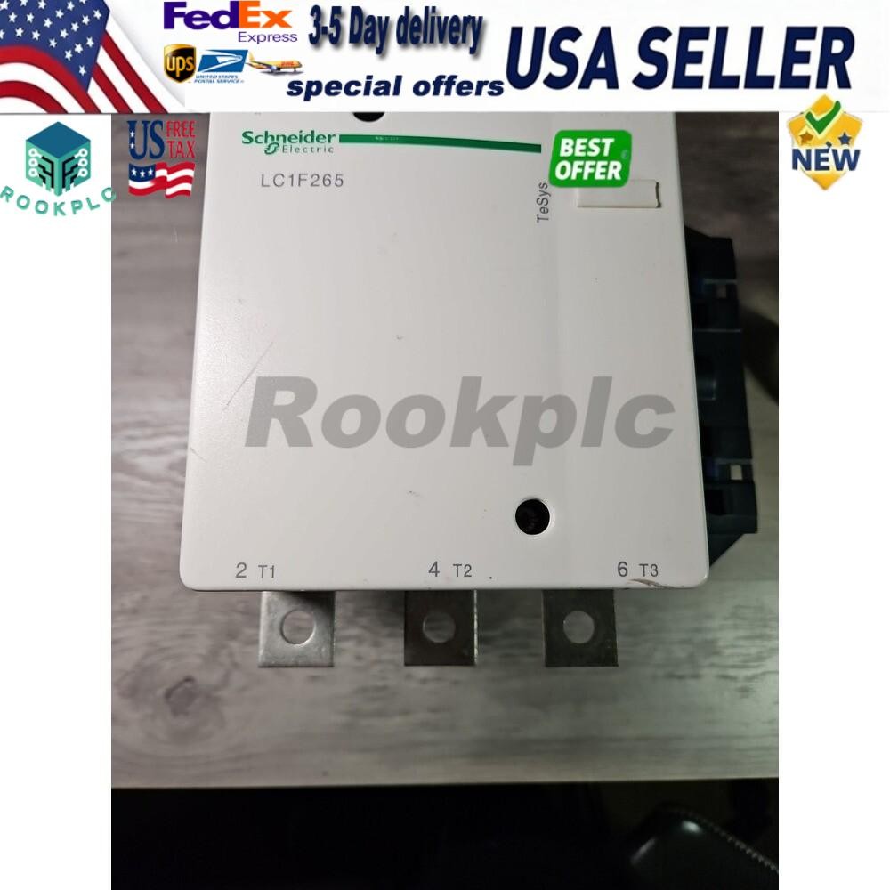 SND  LC1F265 Contactor 350A 150HP 140KW 3P 110-115VAC 40-400Hz US Free TAX