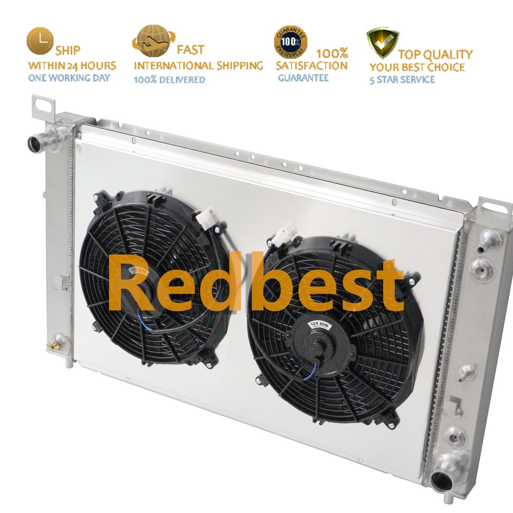 3Row Radiator+Shroud Fan For 99-12 Chevy Silverado 1500 2500 Tah/GMC Sierra 28''