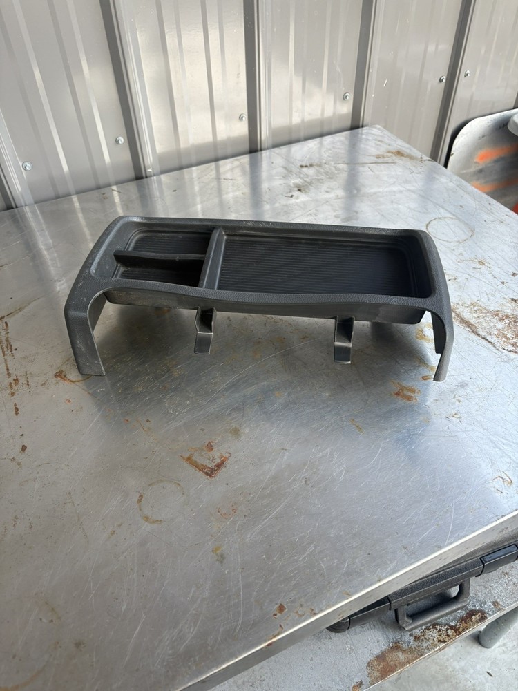 OEM 2009-2012 Dodge Ram 2500 Center Console Lower Storage Tray w/ Rubber Insert.