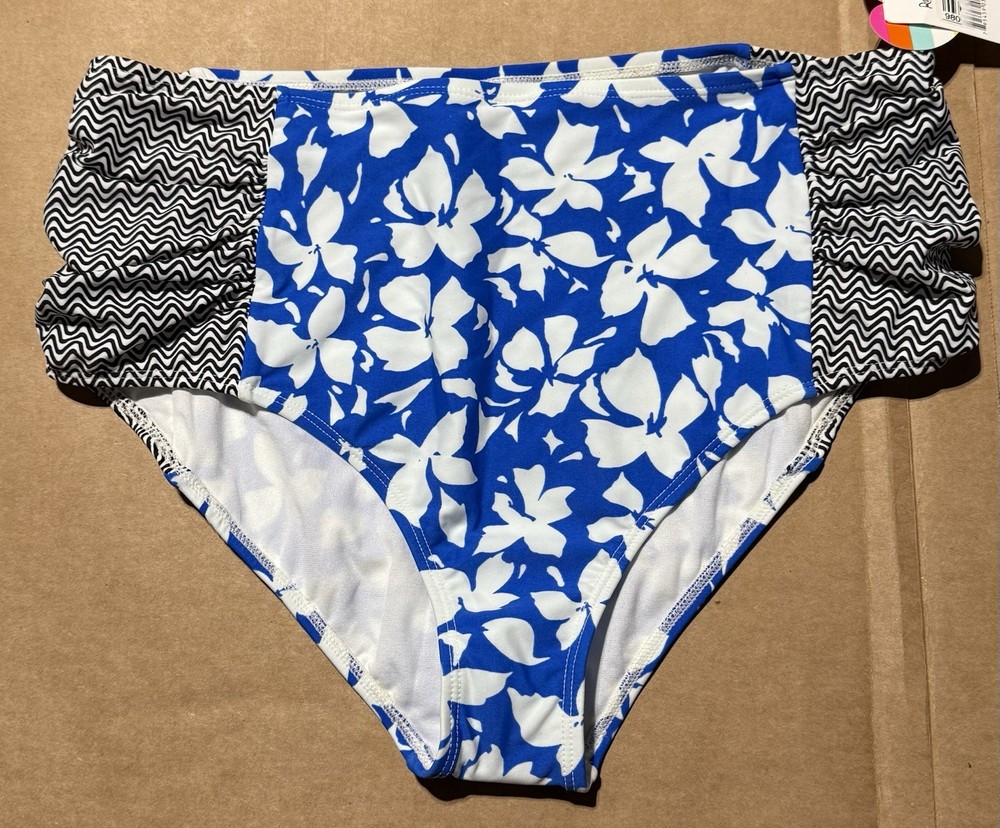 Women’s Raisins High Waist XL Swim Bikini Bottom NWT
