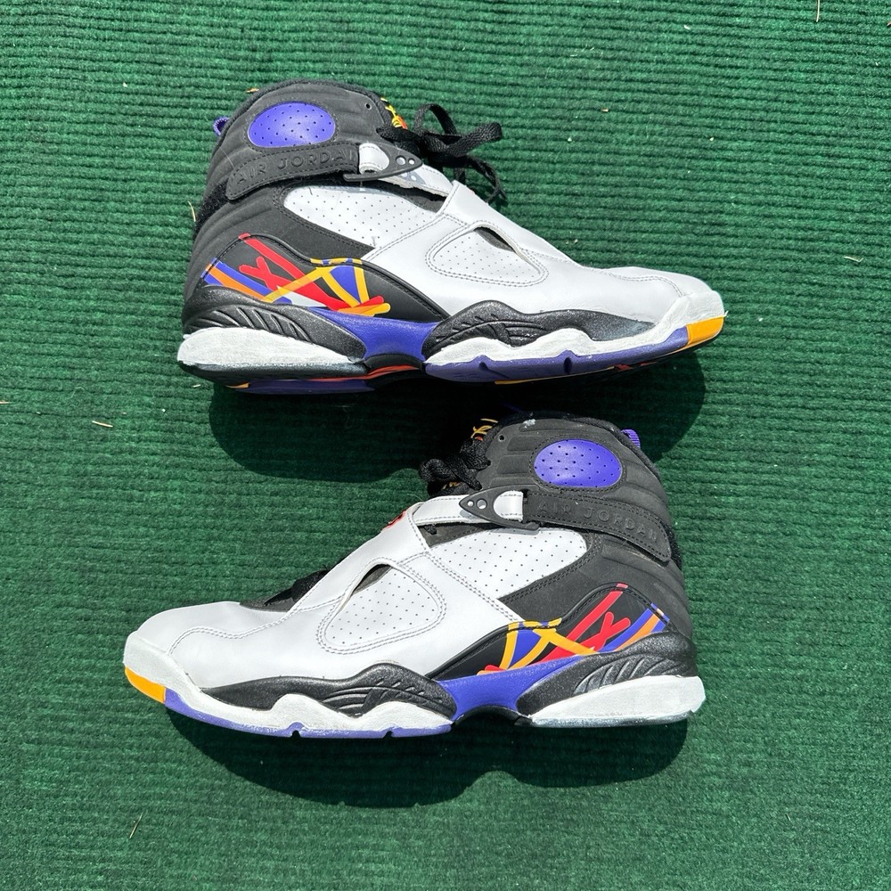 Air Jordan 8 'Three-Peat' Men’s Size 9.5