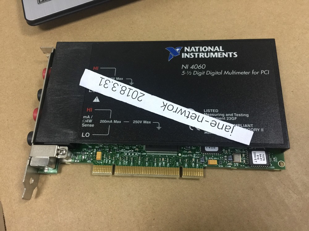 1PCS USED NI 4060 PCI-4060 Have warranty (DHL or Fedex shipping)