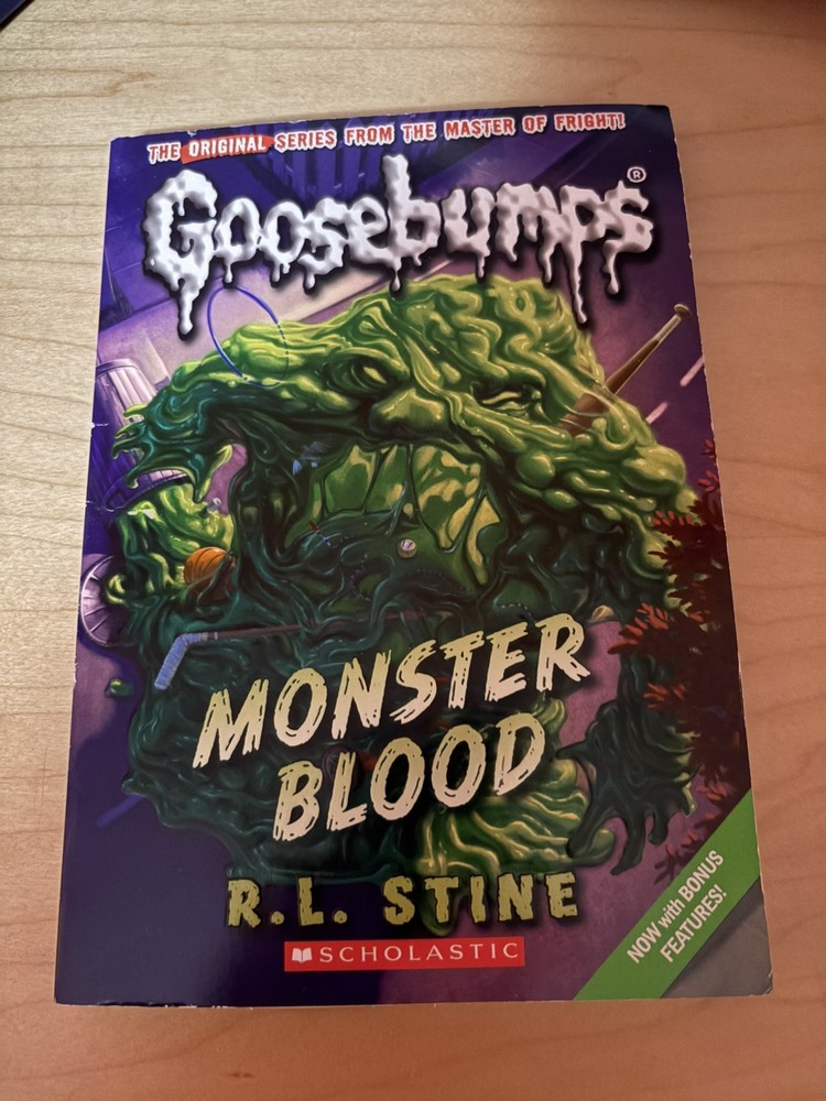 Classic Goosebumps #3 Monster Blood by R.L. Stine 2008 Paperback