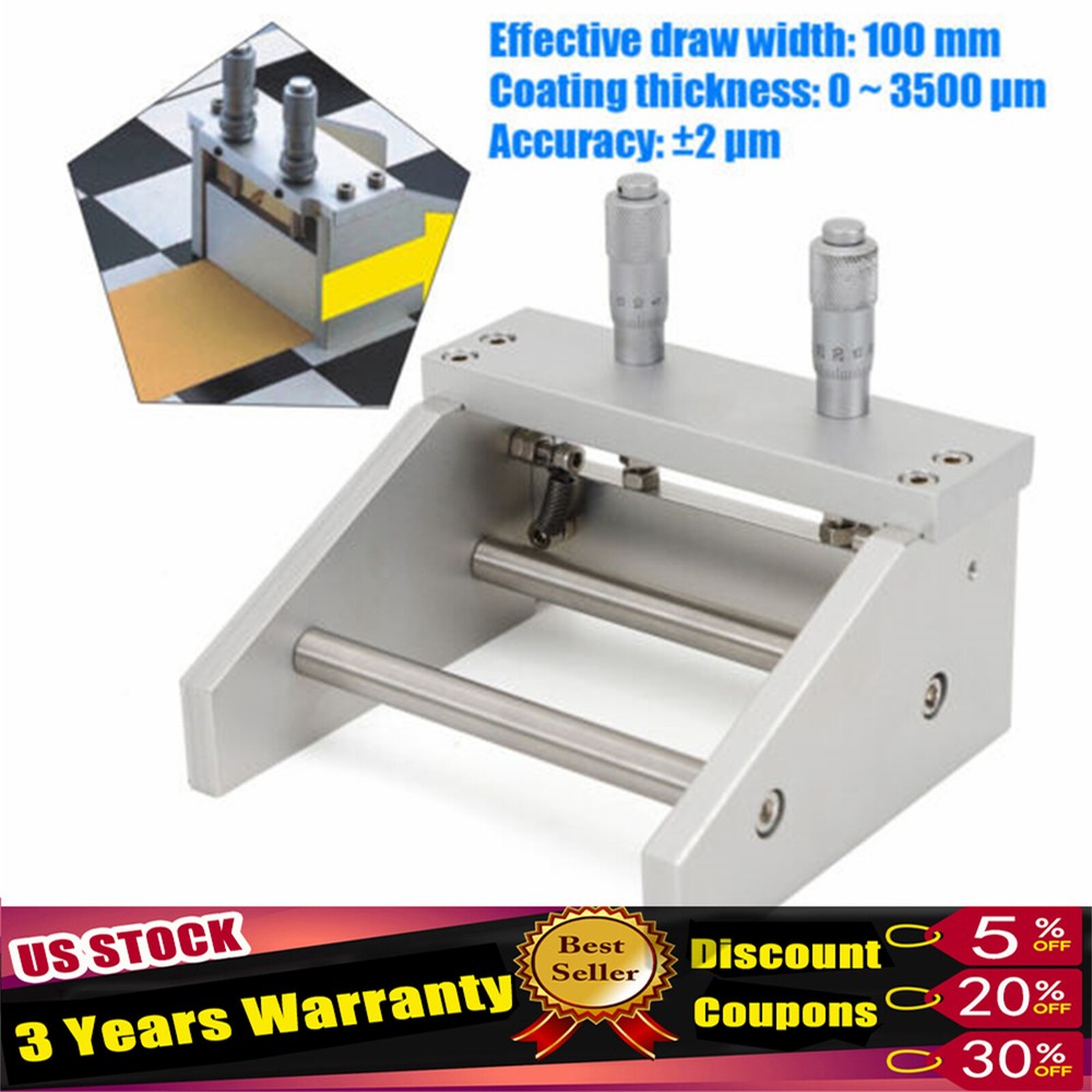 Stainless Steel Lab Doctor Blade Coating Machine for Thin Film Deposition