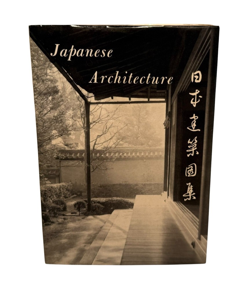 Japanese Architecture by Bunji Kobayashi ~ Revised Edition 1968 ~ Hardback Book