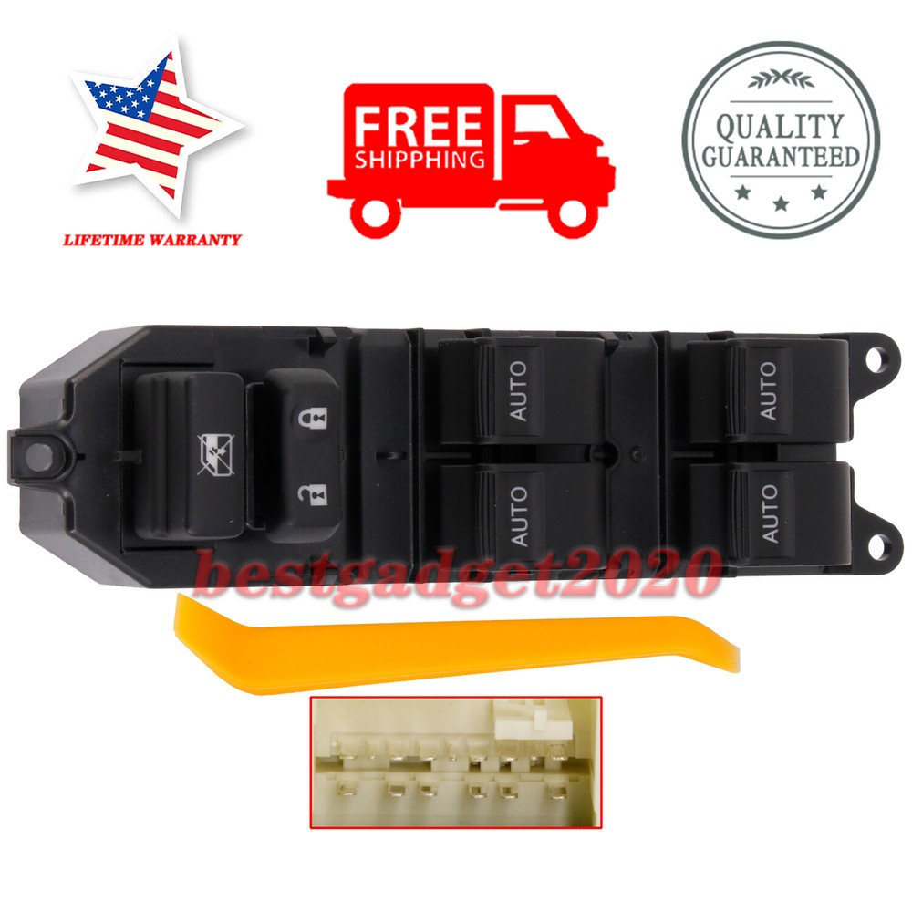 For Toyota Tundra 5.7L 2007-2021 Driver Side LED Power Window Switch 84820-0R040