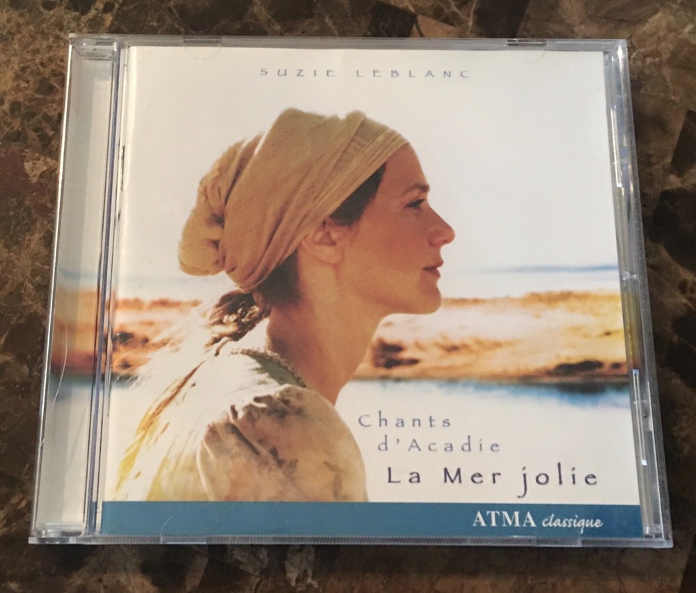 Suzie Leblanc Chants D'Acadie La Mer Jolie Folk World Country Audio CD  -image