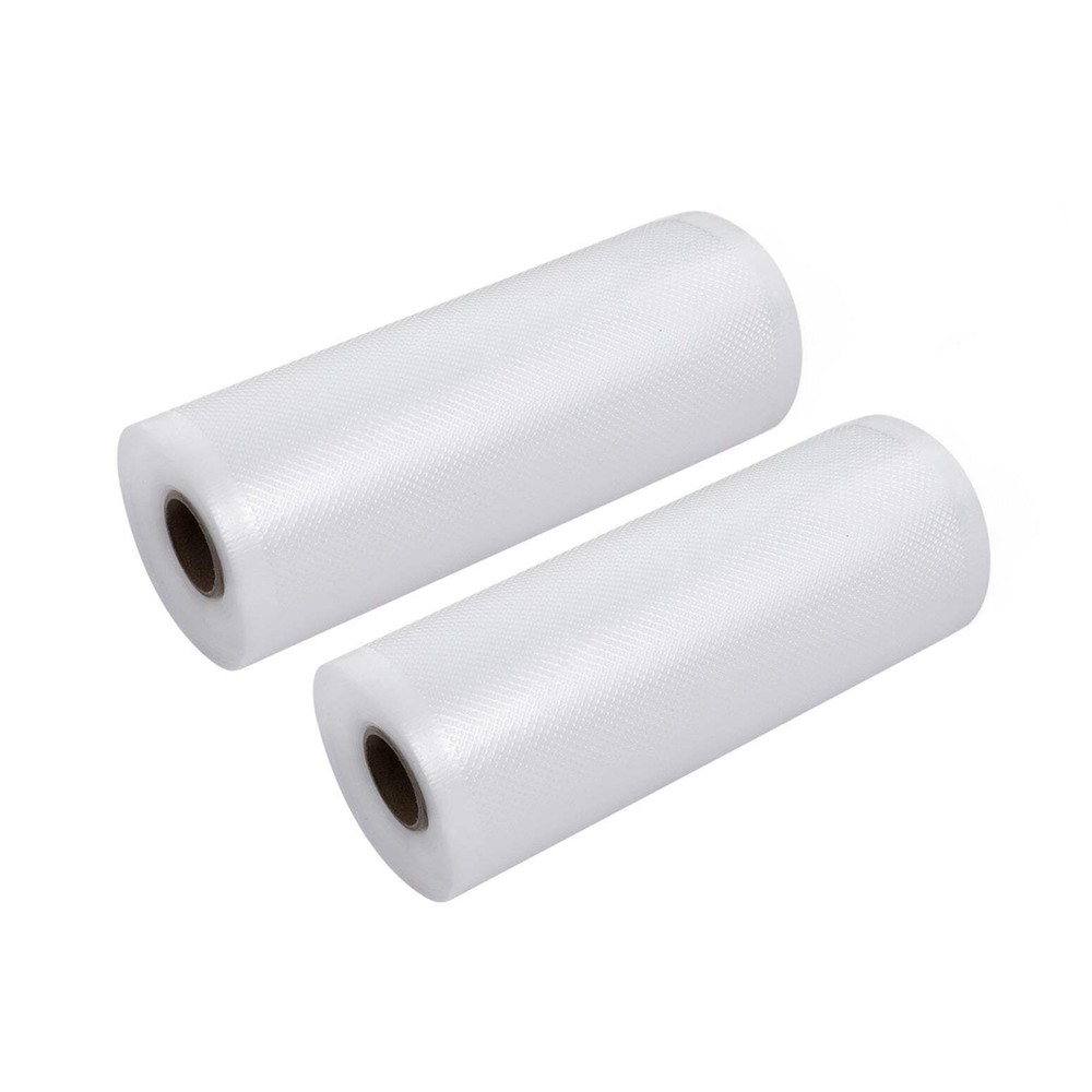 NNEDSZ 2 Rolls Food Vacuum Sealer Bags Storage Saver Heat Sealing Bag Pack 15CMX