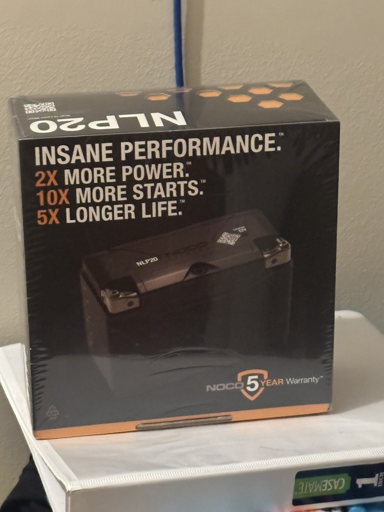 Noco 12 v lithium ion battery