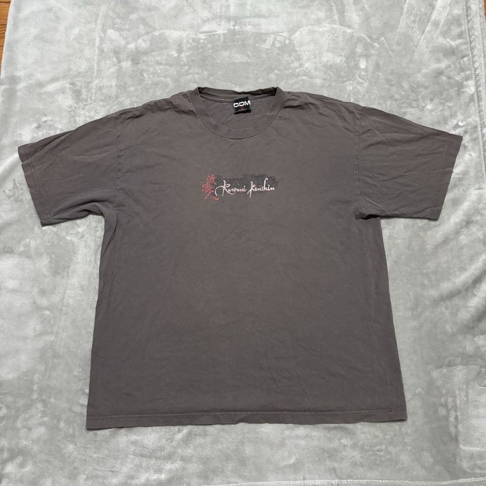 Vintage ODM Rurouni Kenshin Anime Shirt 2003 Size XL