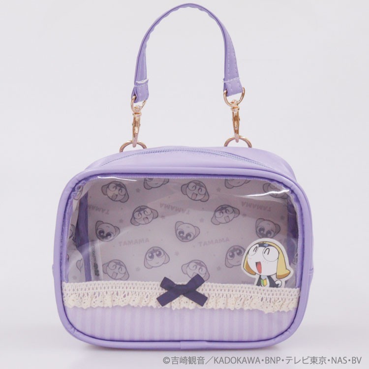 Keroro Gunso Sgt. Frog Tamama Clear Display Pouch Case Bag Japan Limited