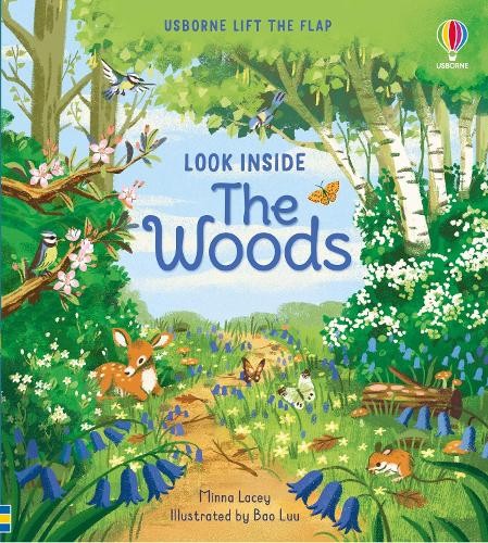 Minna Lacey Look Inside the Woods (Board Book) Look Inside (UK IMPORT)All Tariffs and Duties included - no additional charges