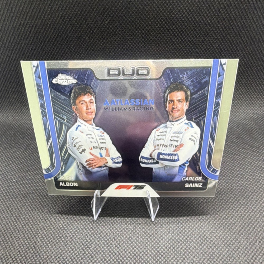 Carlos Sainz Jr. 2024 Topps Chrome #172 Atlassian Williams Racing