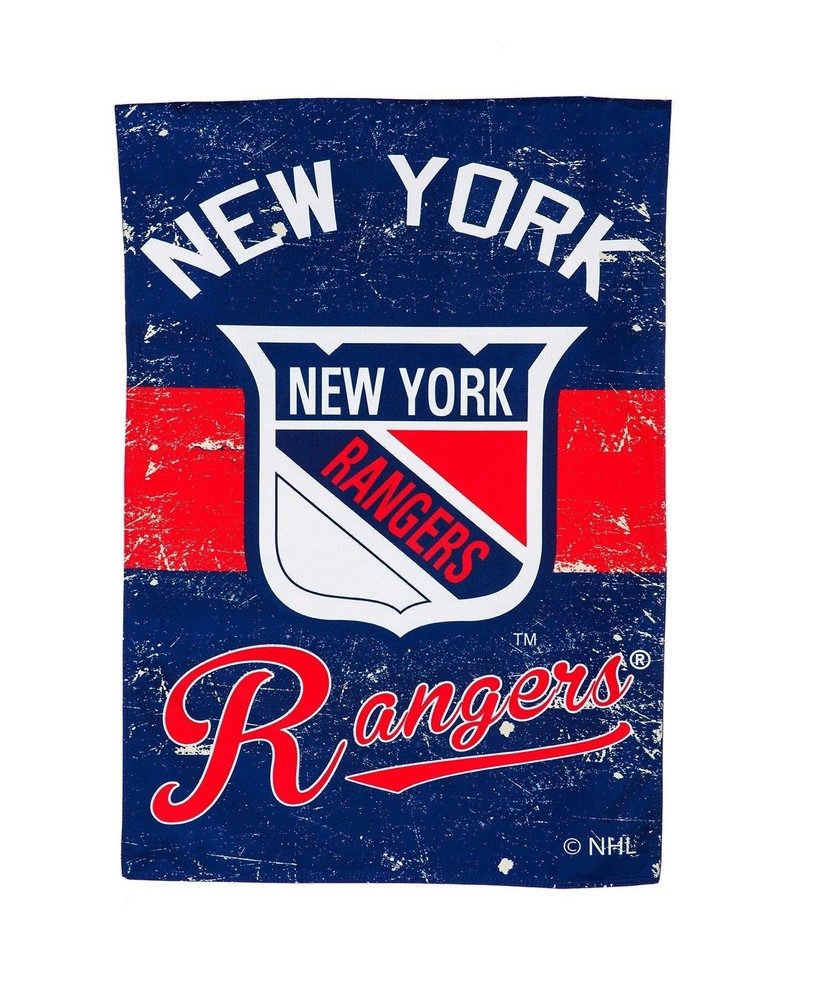New York Rangers Premium Double Sided Banner Vertical House Flag, Vintage...