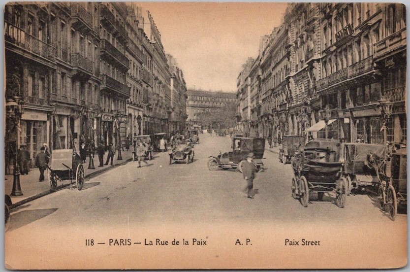 Vintage 1910s PARIS, France Postcard 