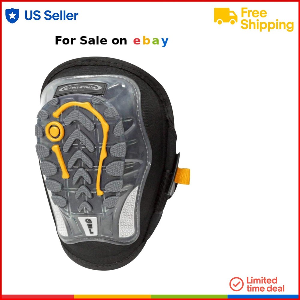 Heavy Duty Gel Foam Knee Pads Impact Absorbing Work Protective Gear