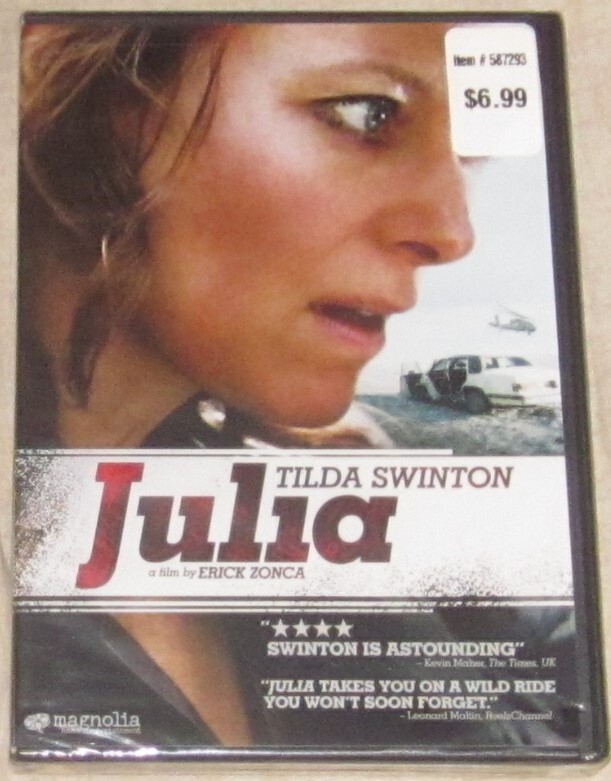 Julia (2008) DVD Starring Tilda Swinton